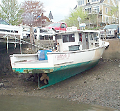 beached boat